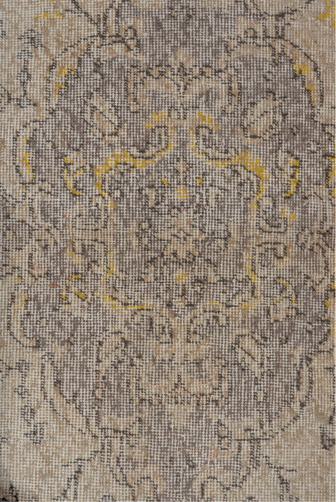 Vintage Oushak Area Rug (3' x 7')